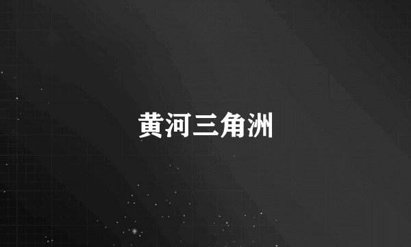 黄河三角洲