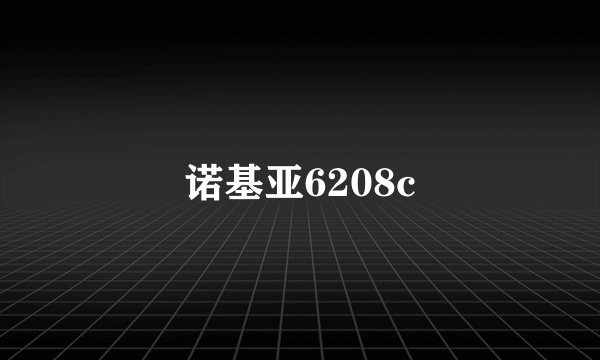 诺基亚6208c