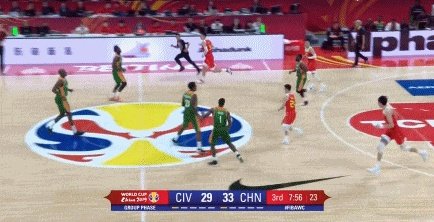 男篮世界杯中国男篮拿下开门红,周琦12+6+2+1+1什么水平?