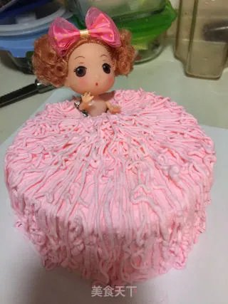 迷糊娃娃生日蛋糕