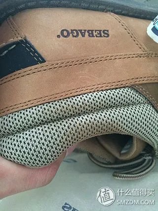 sebago Alpine Low 男士真皮低帮靴 美亚直邮开箱,新手第一淘,结果被坑