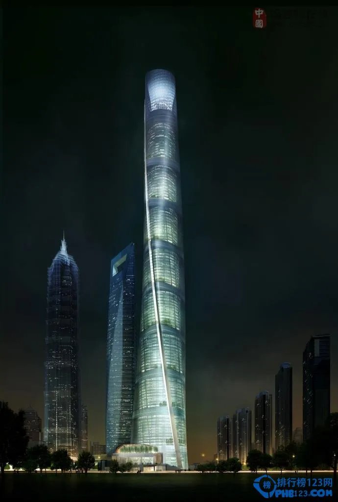 中国十大高楼排行榜 你知道最高大楼多高吗?