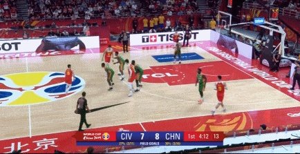 男篮世界杯中国男篮拿下开门红,周琦12+6+2+1+1什么水平?
