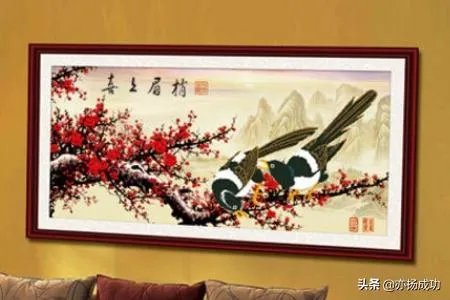 适合挂在客厅的十字绣图案大全?