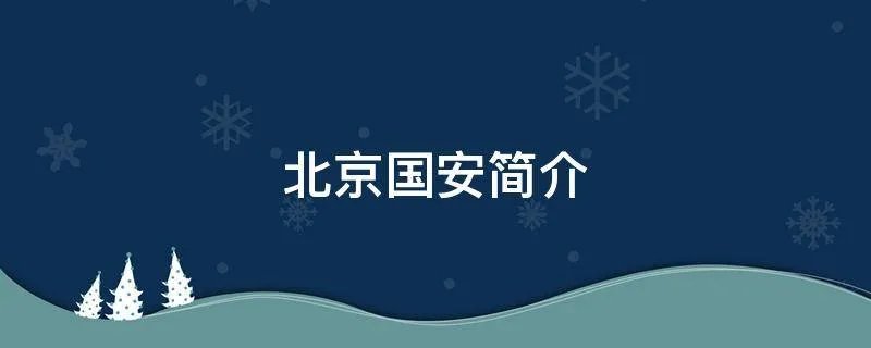 北京国安简介