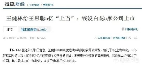 如何评价王思聪这个人?