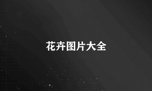花卉图片大全