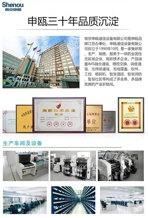 申瓯SOC8000数字程控调度机