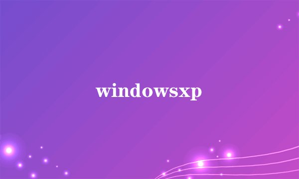 windowsxp