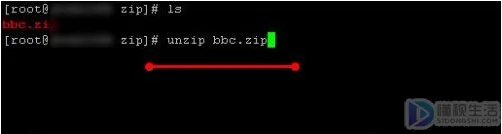 linux解压zip