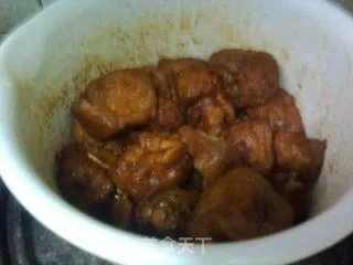 红烧豆泡排骨