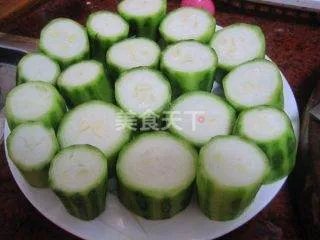 蒜蓉蒸胜瓜的做法步骤图，蒜蓉蒸胜瓜怎么做