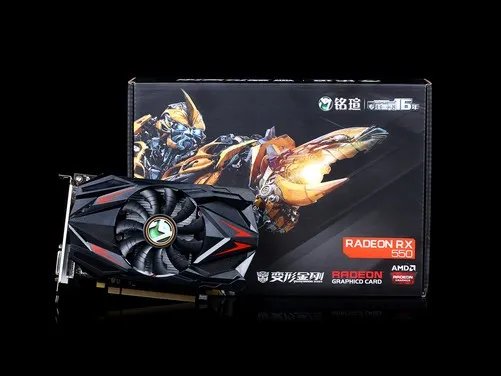 Ryzen3的强搭档 铭瑄RX550变形金刚评测