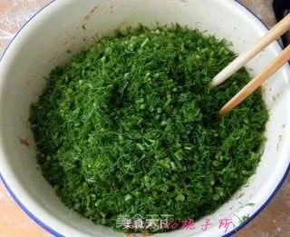 茴香馅饺子