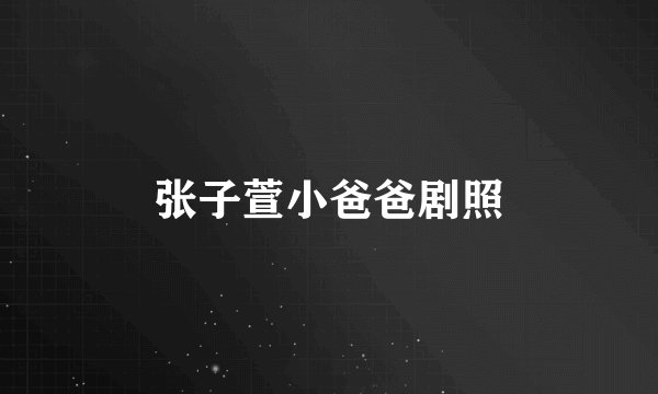 张子萱小爸爸剧照