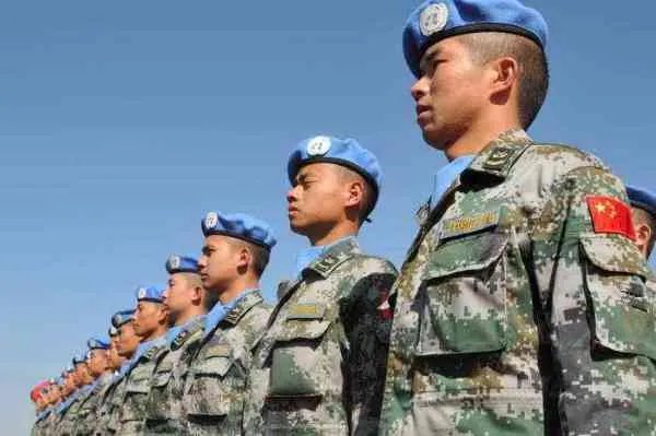 中国牺牲的维和部队士兵