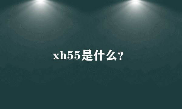 xh55是什么？
