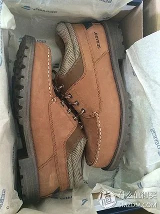 sebago Alpine Low 男士真皮低帮靴 美亚直邮开箱,新手第一淘,结果被坑