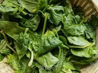 蒸菠菜