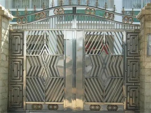 不锈钢大门价格是多少 不锈钢门怎么清洗保养