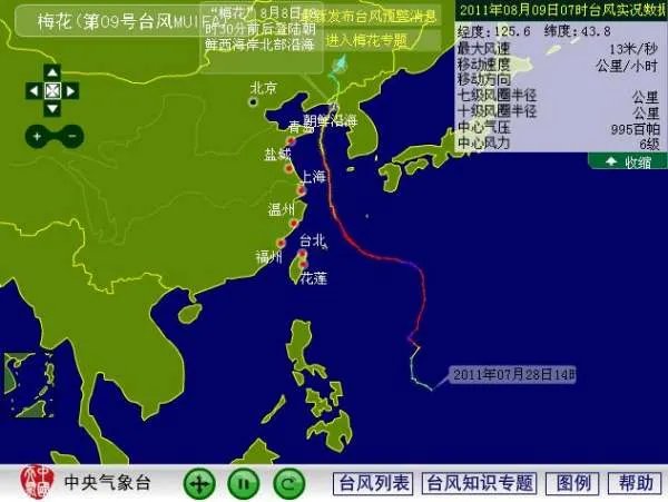 台风梅花为什么会在北方出现？