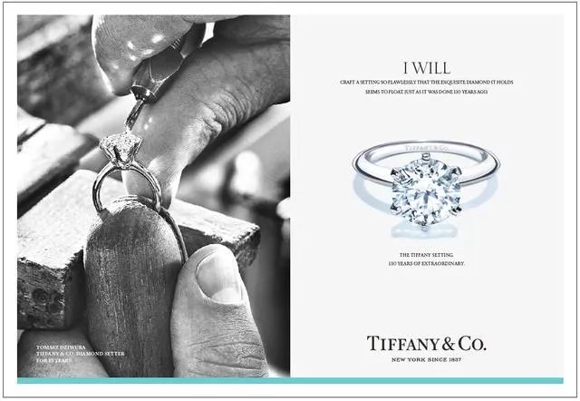 tiffany setting的钻戒价位如何?
