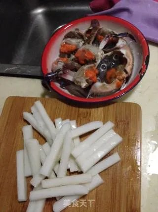 蟹炒年糕