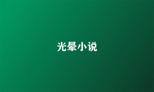 光晕小说