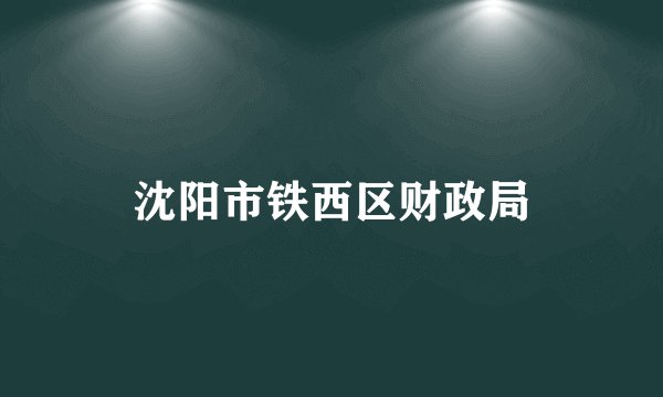 沈阳市铁西区财政局