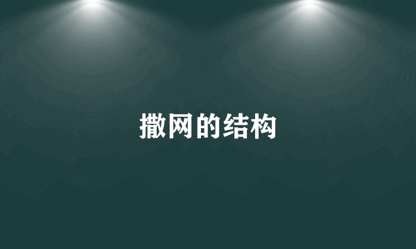 撒网的结构