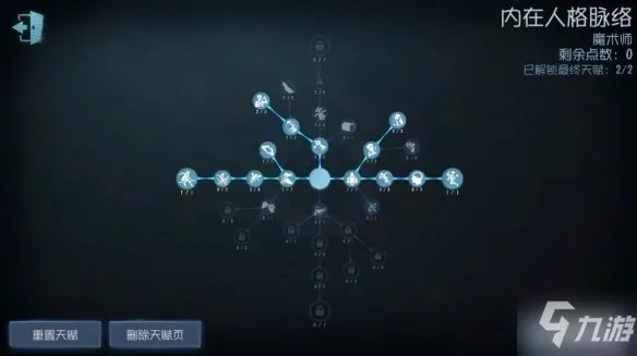 《第五人格》魔术师天赋加点图最新 魔术师天赋加点2022