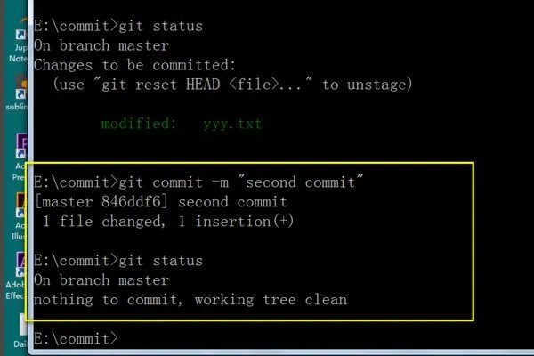 git commit撤回