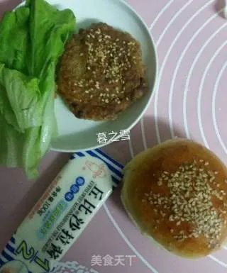 猪肉汉堡包