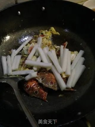 蟹炒年糕