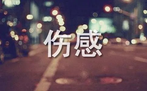 最新伤感日志
