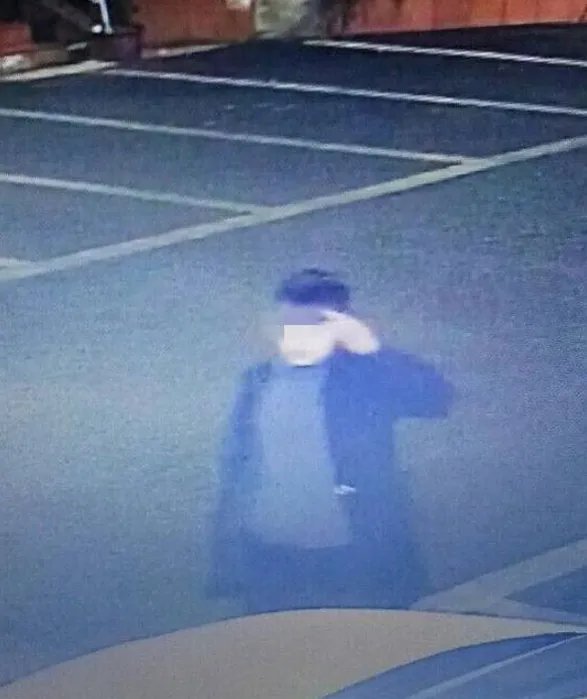 行窃后向监控敬礼引起警方注意被抓了吗？