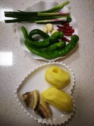 干锅土豆片