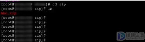 linux解压zip