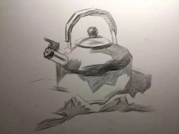 素描静物作画步骤图,有图的,有步骤的